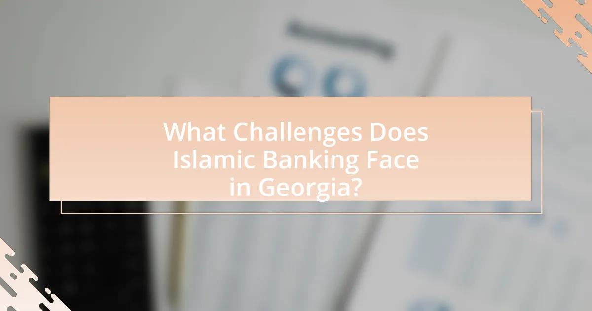 What Challenges Does Islamic Banking Face in Georgia?