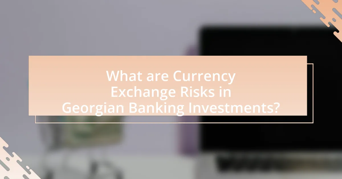 What are Currency Exchange Risks in Georgian Banking Investments?